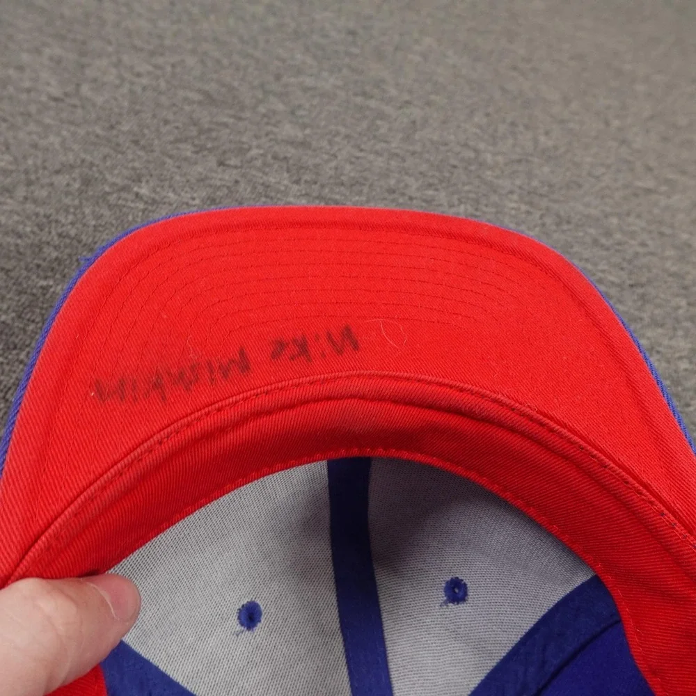 New York Rangers Hat Cap Snap Back Boys One Size Blue Red NHL Hockey Youth